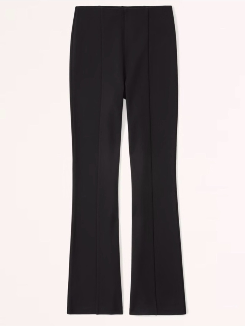 Abercrombie Ponte Slim Flare Legging M Black